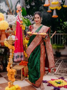 Celebrity Priya Marathe Trending Gudi Padwa Look