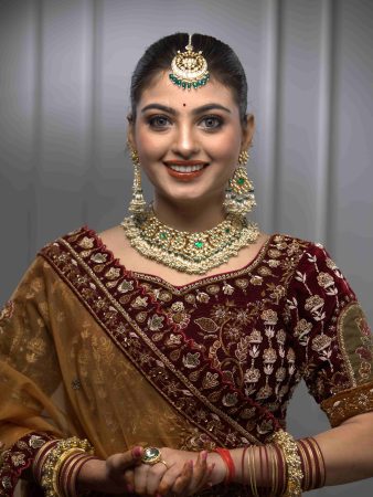north indian bridal makeup